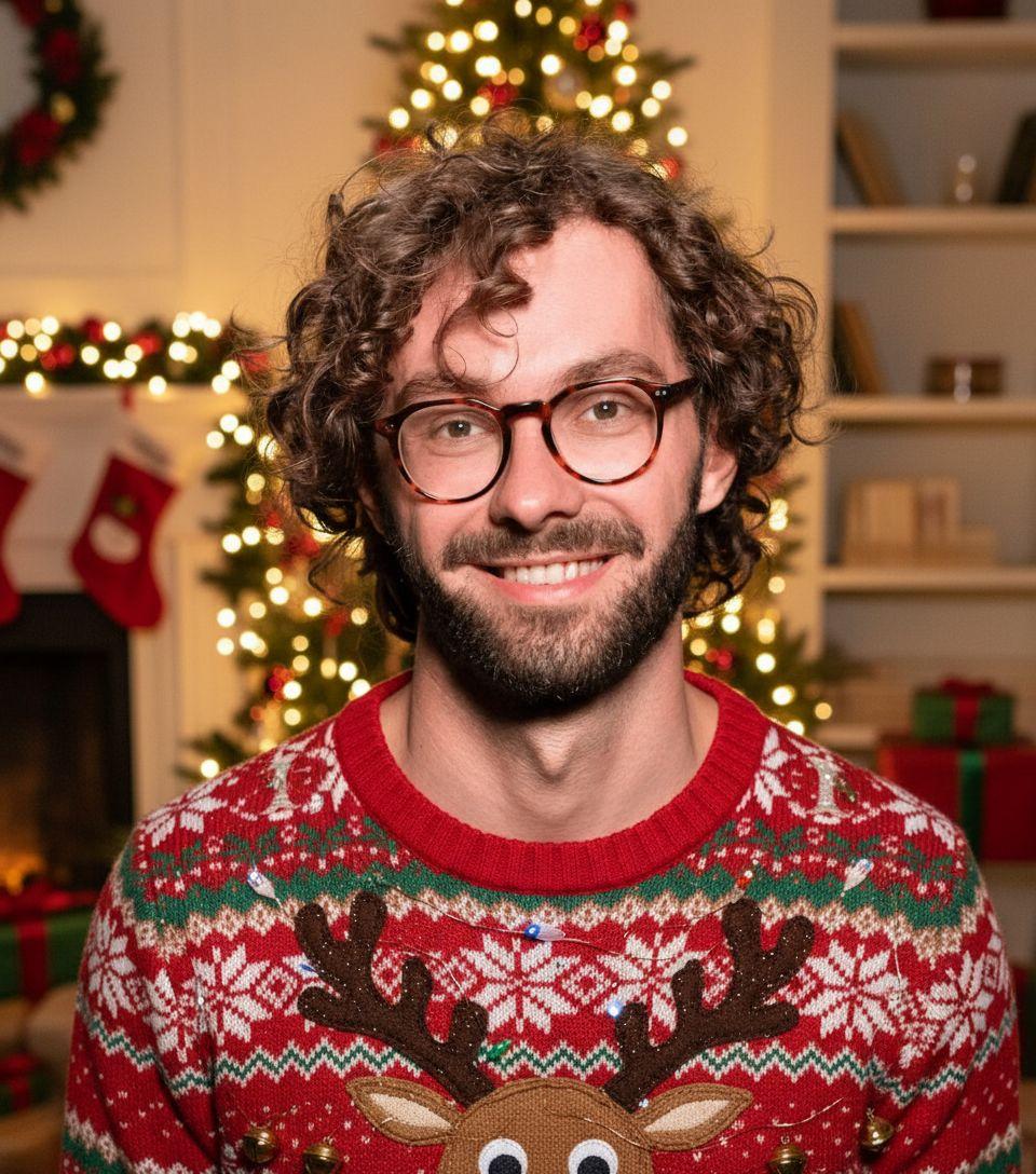 Red uggly christmas pull